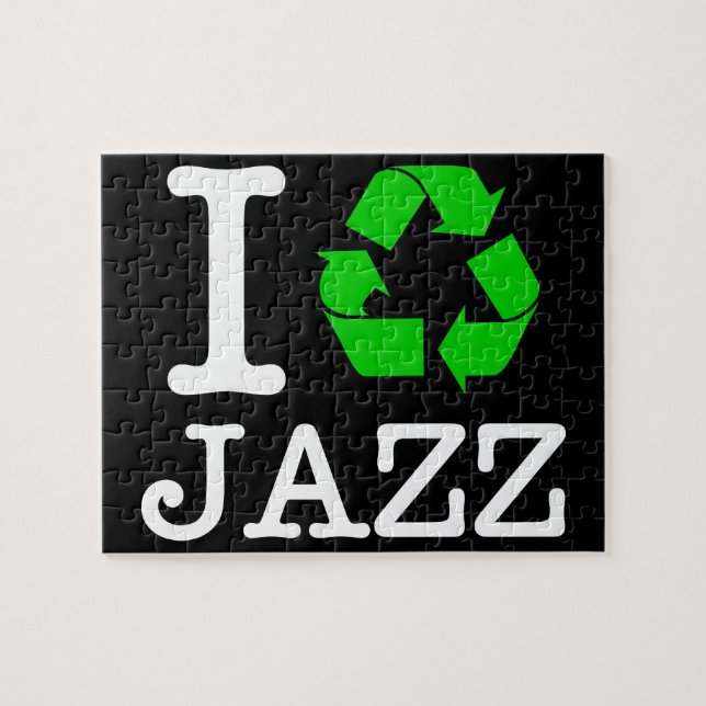 Ich Recycelte Jazz Puzzle (Horizontal)