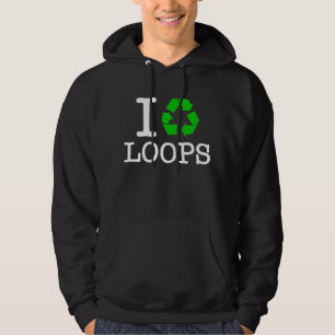 Ich Recycelte Loops Hoodie