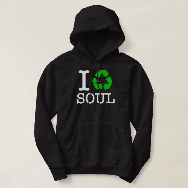 Ich Recycelte Soul Hoodie (Design vorne)
