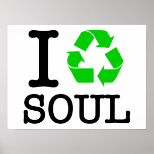Ich Recycelte Soul Poster