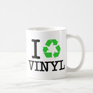 Ich Recycelte Vinyl Tasse