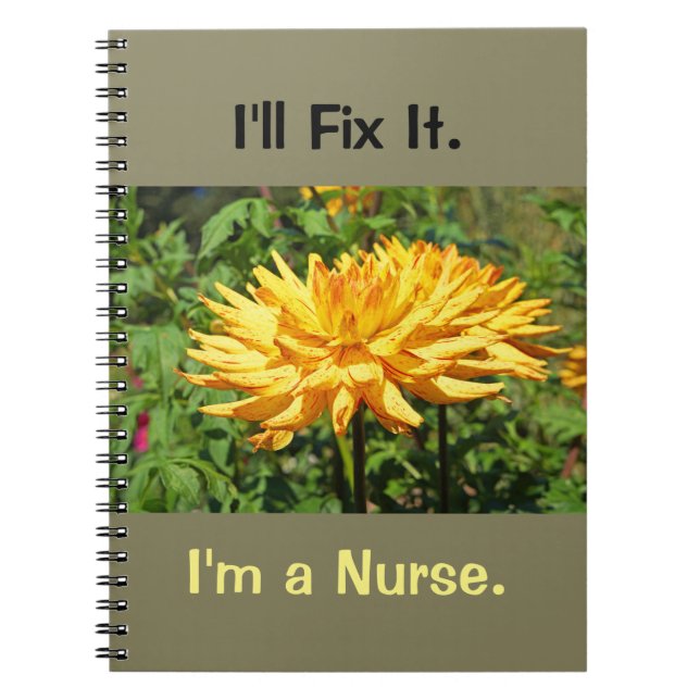 Ich regele es Notizbuch, das ich ein Notizblock (Vorderseite)