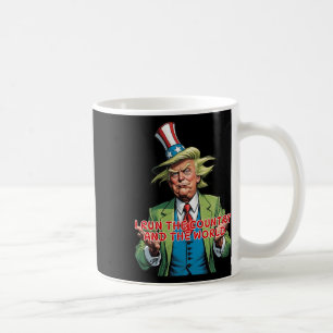 Ich regiere das Land und die Welt lustiger Trump Kaffeetasse