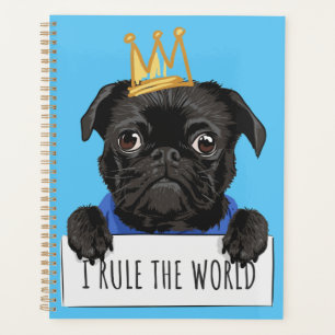 Ich regiere den Mops der Welt Planer