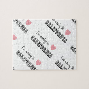 Ich reise nach Kalifornien Diagonal Puzzle