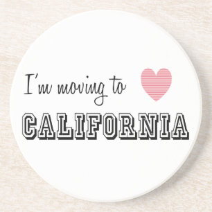 Ich reise nach Kalifornien Untersetzer