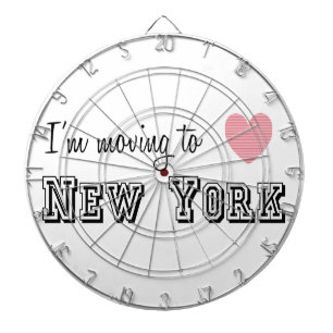 Ich reise nach New York Dartscheibe