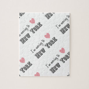 Ich reise nach New York Diagonal Puzzle