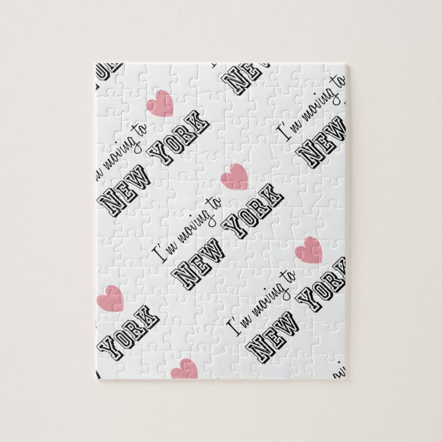 Ich reise nach New York Diagonal Puzzle (Vertikal)