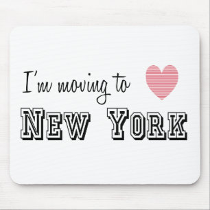 Ich reise nach New York Mousepad