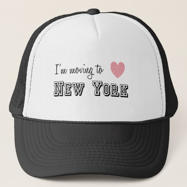 Ich reise nach New York Truckerkappe (Vorderseite)