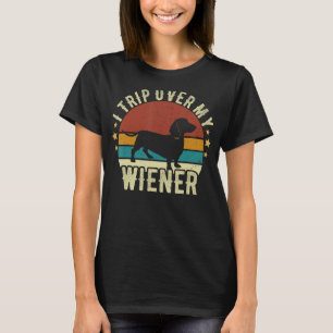 Ich reise über meine Dackel Dackel Hund Lover Best T-Shirt