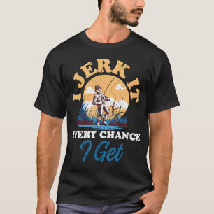 Ich reiße es bei jeder Gelegenheit heraus Lustiger T-Shirt