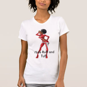 Ich reite Kampfläufer und Tuff T-Shirt