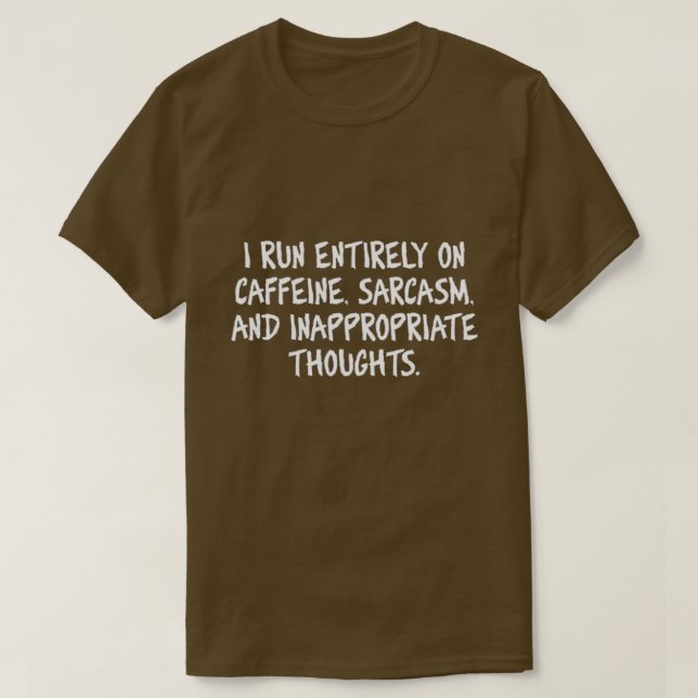 Ich renne ganz.. T-Shirt (Design vorne)