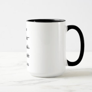 Ich repariere Autos Tasse