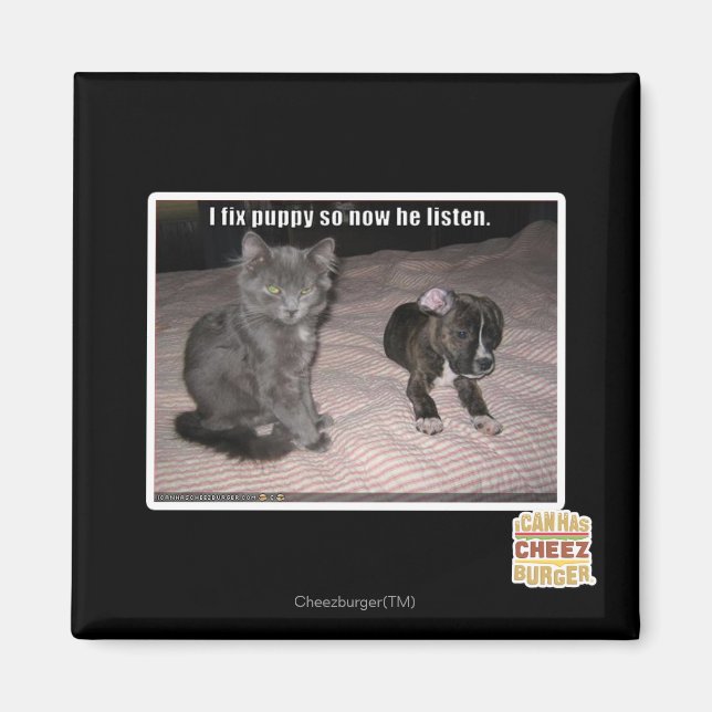 Ich repariere Puppy Magnet (Vorne)