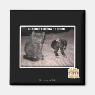 Ich repariere Welpen Magnet