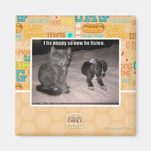 Ich repariere Welpen Magnet