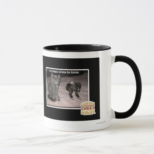 Ich repariere Welpen Tasse (Rechts)