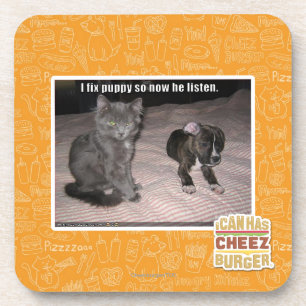 Ich repariere Welpen Untersetzer