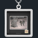 Ich repariere Welpen Versilberte Kette<br><div class="desc">so jetzt hört er.</div>