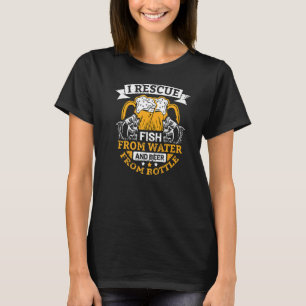 Ich rette Fische aus dem Fischfang T-Shirt