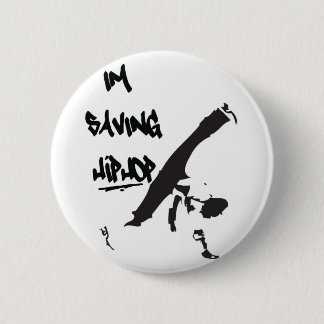 Ich rette Hiphop Button