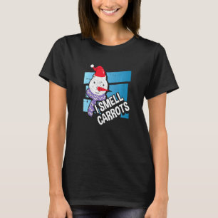 Ich rieche Carrots Funny Snowman Snow Day Winter C T-Shirt
