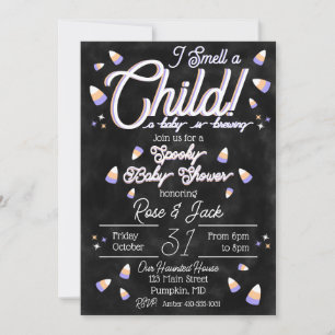 Ich rieche ein Kind Einladung