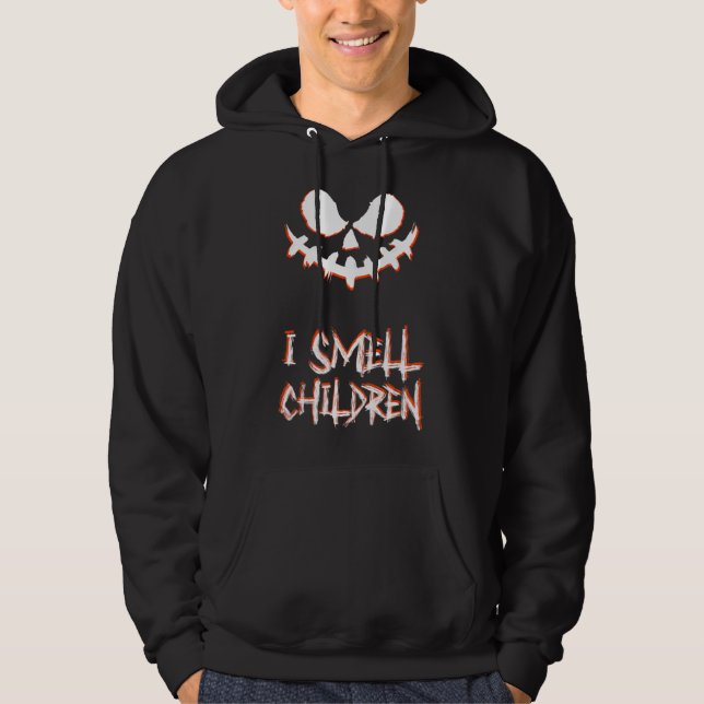 Ich rieche Kinder Beängstigenden Erwachsenen Hallo Hoodie (Vorderseite)
