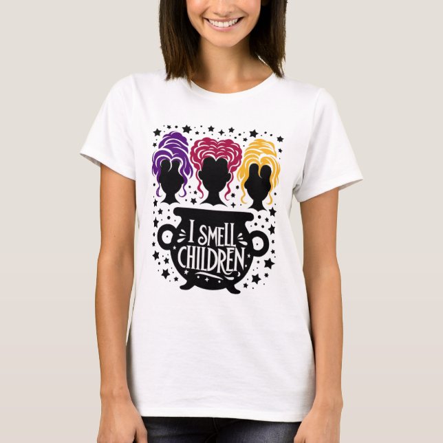 Ich rieche KinderHalloween T-Shirt (Vorderseite)