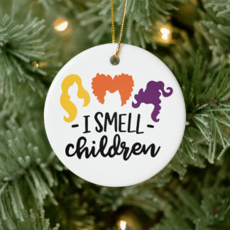 Ich rieche nach Children Sanderson Sisters Keramik Ornament