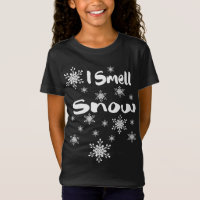 Ich rieche Schnee niedliche Schneeflocken Funny Ge