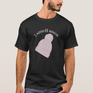 Ich rieche Schnee Winterschnee Tag Grafik Sno T-Shirt