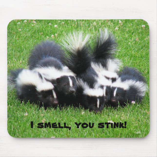 ICH RIECHE Sie GESTANK! Mousepad (Vorne)