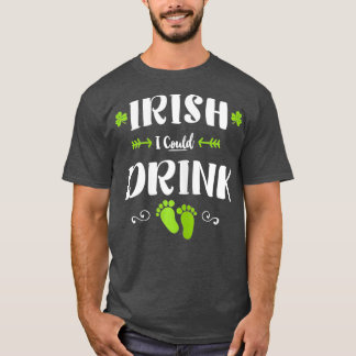 Ich riskiere, dass ich die St. Patricks Day Schwan T-Shirt