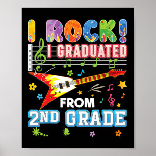 Ich Rock Abitur von der 2. Klasse Graduate letzten Poster