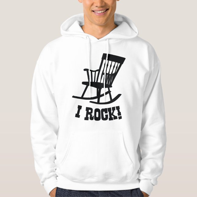 Ich Rock! Hoodie (Vorderseite)