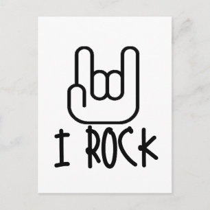 Ich Rock! Postkarte