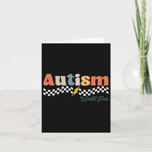 Ich Rock the Spectrum Autism World Tour Autismus A Karte