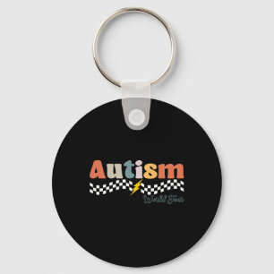 Ich Rock the Spectrum Autism World Tour Autismus A Schlüsselanhänger