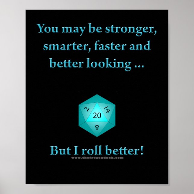 Ich Roll Better Poster (Vorne)