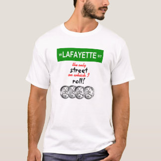 Ich rolle mit Lafayette! - Männer T-Shirt