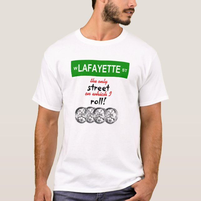 Ich rolle mit Lafayette! - Männer T-Shirt (Vorderseite)