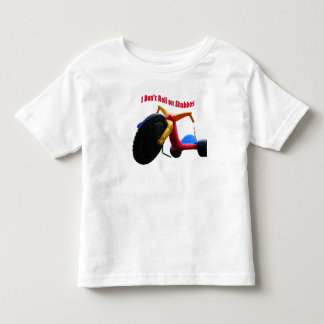 Ich rolle nicht auf Shabbos Kleinkind T-shirt