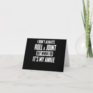 Ich rolle nicht immer eine Verbindung, aber wenn i Karte