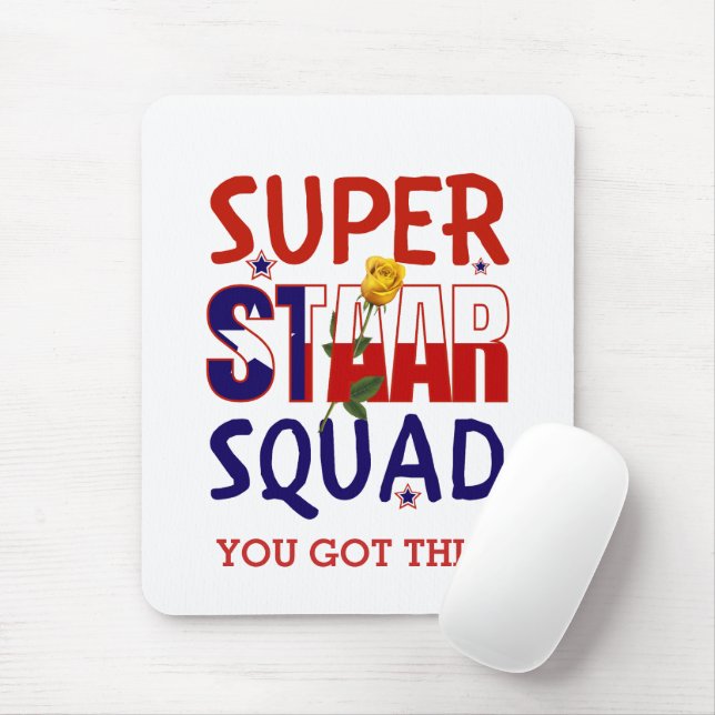 ICH SACKS Texas Test Tag STAAR Mousepad (Mit Mouse)