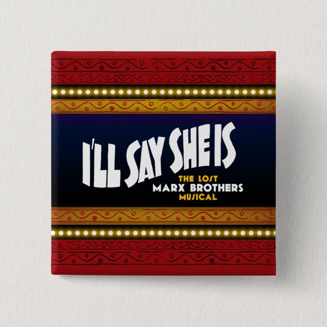 Ich sage, dass sie quadratischer Knopf ist Button (Vorderseite)