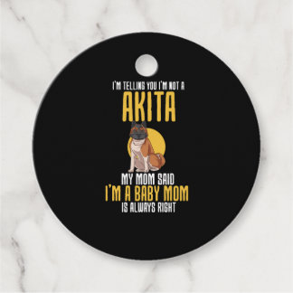 Ich sage dir, ich bin kein Akita Geschenkanhänger